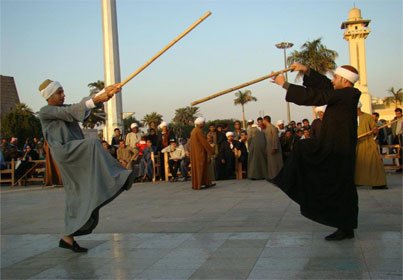 النمنم وبدر يفتتحان الدورة الثامنة من مهرجان التحطيب بالأقصر