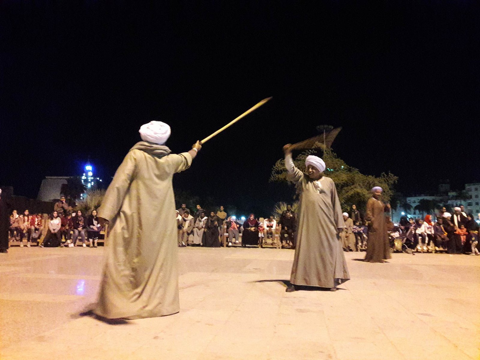 بالصور.. استمرار فاعليات مهرجان التحطيب بساحة أبو الحجاج بالأقصر