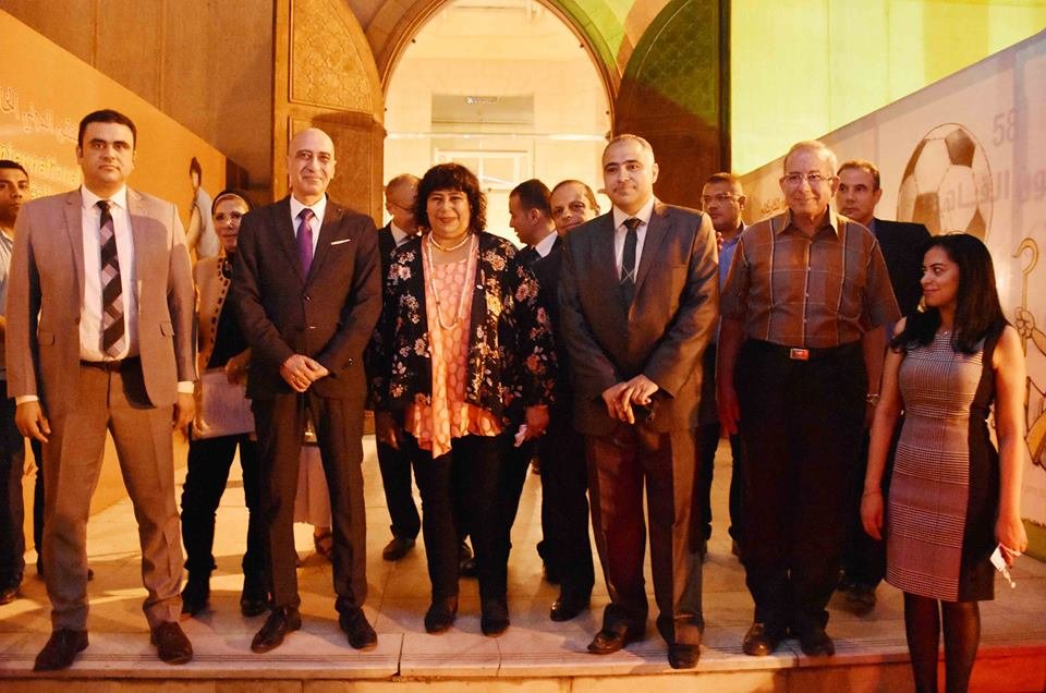 بالصور.. وزير الثقافة تفتتح الدورة الخامسة للملتقى الدولي للكاريكاتير بالقاهرة