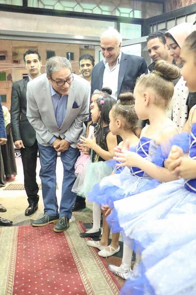 بالصور ..عرضان لفرقتى البالية أطفال وبراعم الأنفوشى ووعود بضمهما لفرق قصور الثقافة