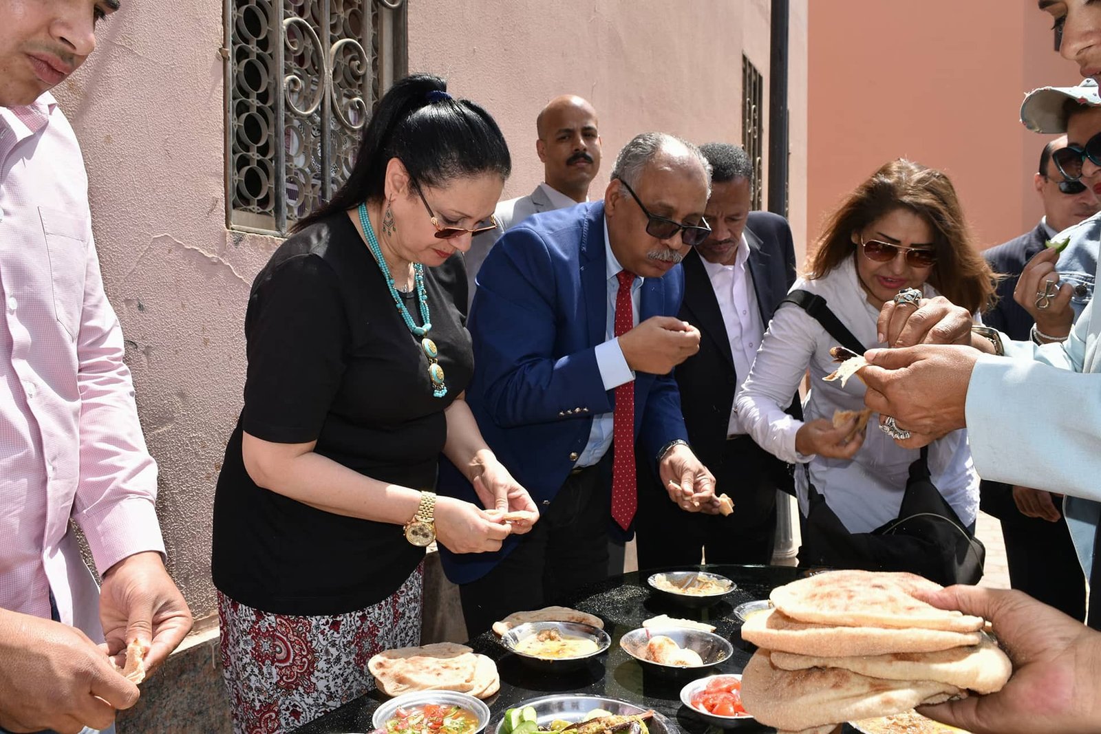 بدء فاعليات اليوم العالمى للتراث بأكاديمية الفنون