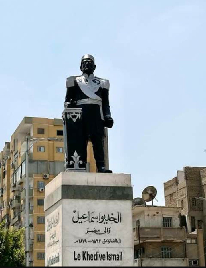 بعد فضيحة طلائه.. عبد الدايم تشكل لجنة لمعاينة تمثال الخديوى إسماعيل