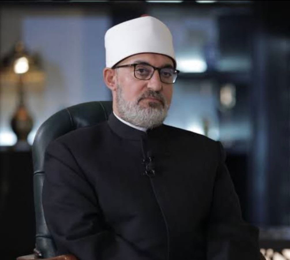 مفتي الجمهورية يدين التصريحات حول “إسرائيل الكبرى” ويصفها بالمتهورة وأحلام اليقظة